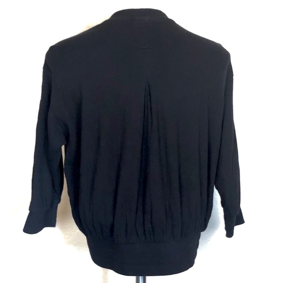 ThomKrom Black three-quarter sleeve jacket size S - Picture 2 of 6